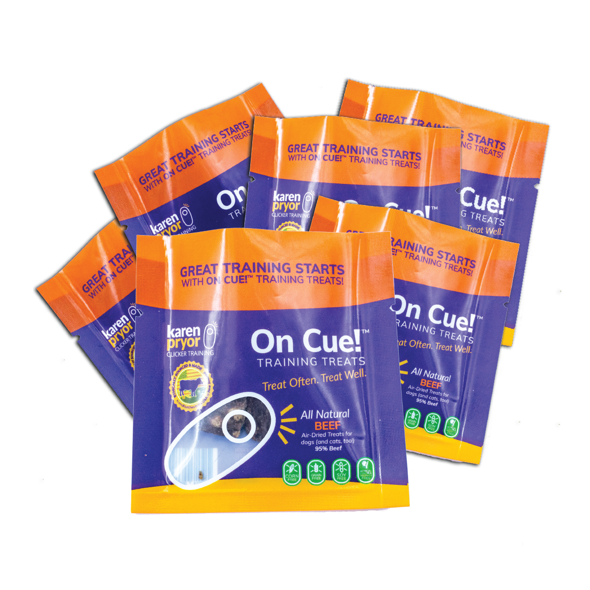 On Cue! Training Treats SAMPLE 6-PACK