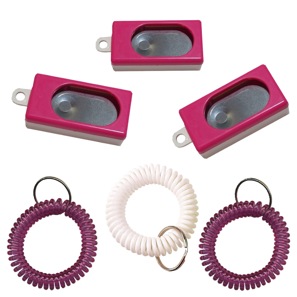 Box Clicker-Wrist Coil 3 Pack PINK